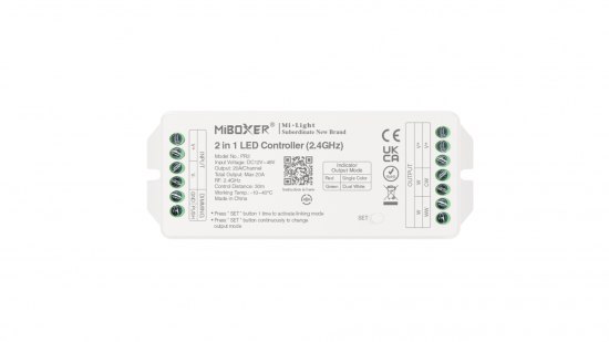 MiBoxer ODBIORNIK 48 V 20 A RF 2.4G MONO/CCT PR2